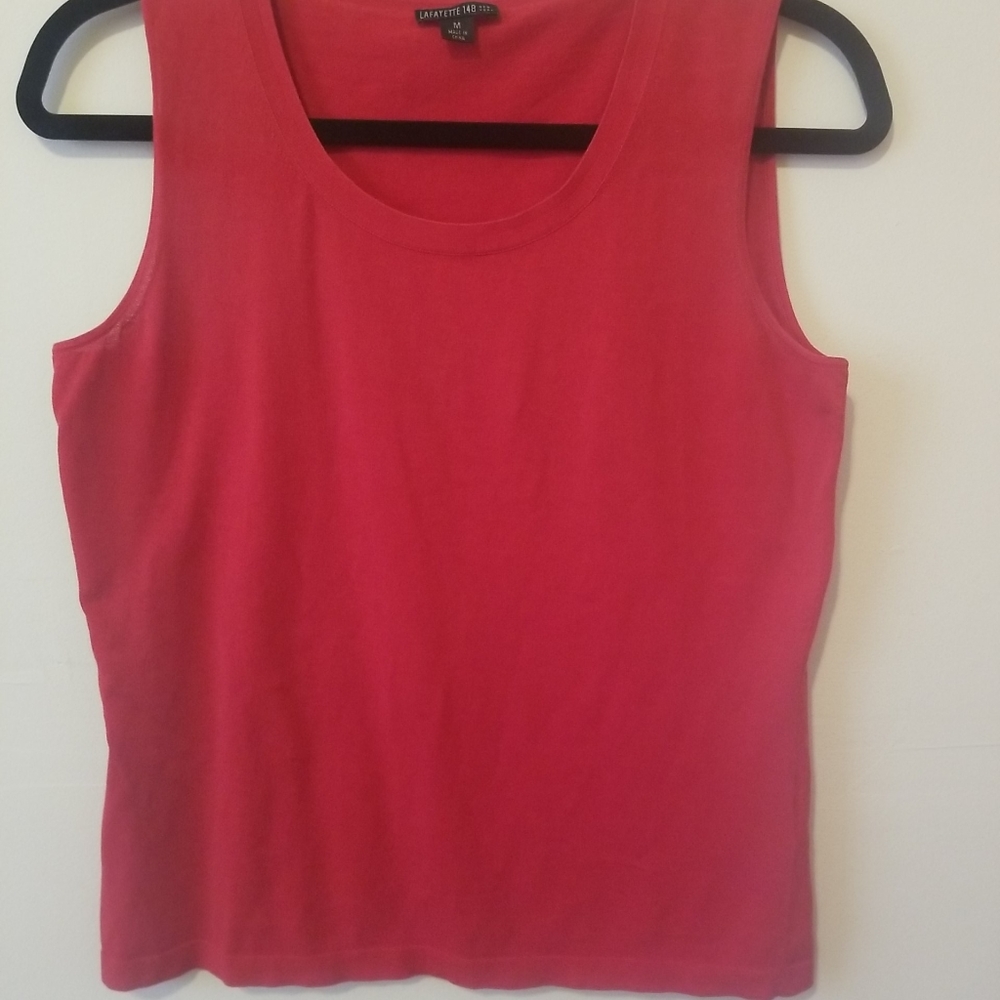 Lafayette 148 top red sz M